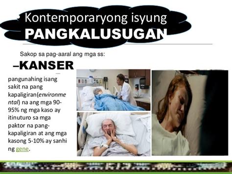 mga isyung pangkalusugan|Isyung Pangkalusugan .